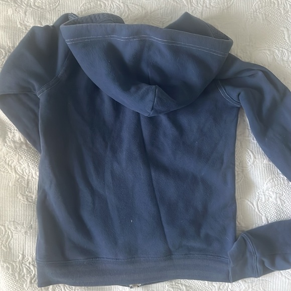 Vintage Y2K Abercrombie & Fitch Blue Hoody XS Small - Picture 3 of 3